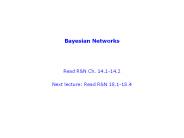 Bayesian Networks