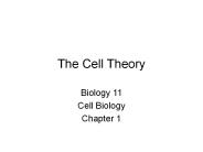 The Cell Theory