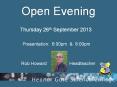 Open Evening PowerPoint PPT Presentation