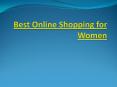 Best Online Shopping for Women