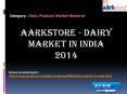 Aarkstore - Dairy Market in India 2014 PowerPoint PPT Presentation