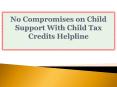 No Compromises on Child Support With Child Tax Credits Helpline PowerPoint PPT Presentation