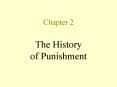 The History of Punishment PowerPoint PPT Presentation