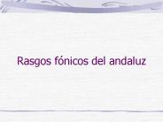 Rasgos f
