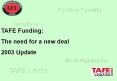 TAFE Funding: PowerPoint PPT Presentation