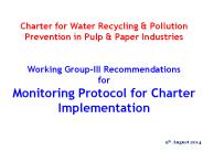 Charter for Water Recycling