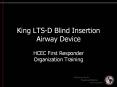 King LTS-D Blind Insertion Airway Device PowerPoint PPT Presentation