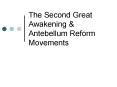 The Second Great Awakening PowerPoint PPT Presentation