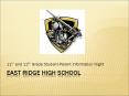 East Ridge High School PowerPoint PPT Presentation