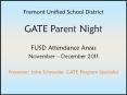 Fremont Unified School District PowerPoint PPT Presentation