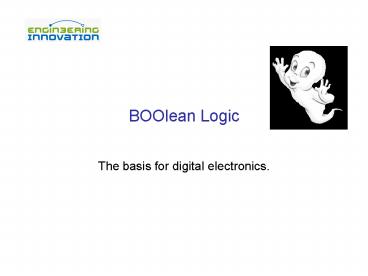 BOOlean Logic