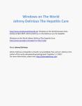 Windows on the World Johnny Delirious The Hepatitis Cure PowerPoint PPT Presentation
