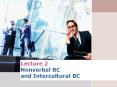 Lecture 2 Nonverbal BC and Intercultural BC PowerPoint PPT Presentation