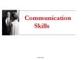 Communication Skills PowerPoint PPT Presentation