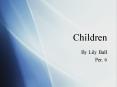 Children PowerPoint PPT Presentation