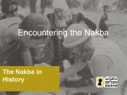 Encountering the Nakba