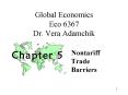 Global Economics Eco 6367 Dr. Vera Adamchik PowerPoint PPT Presentation
