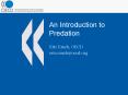 An Introduction to Predation PowerPoint PPT Presentation
