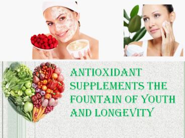 Best Antioxidant supplements
