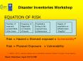 Disaster Inventories Workshop PowerPoint PPT Presentation