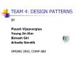 TEAM 4: DESIGN PATTERNS PowerPoint PPT Presentation