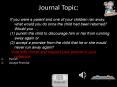 Journal Topic: PowerPoint PPT Presentation