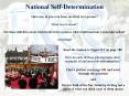 National Self-Determination PowerPoint PPT Presentation