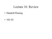 Lecture 16: Review