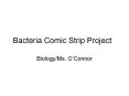 Bacteria Comic Strip Project PowerPoint PPT Presentation