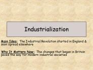Industrialization