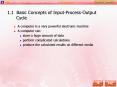 1.1 Basic Concepts of Input-Process-Output  Cycle PowerPoint PPT Presentation