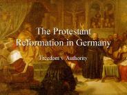 The Protestant Reformation in Germany