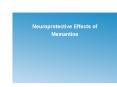 Neuroprotective Effects of Memantine PowerPoint PPT Presentation