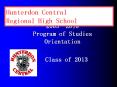 2009- 2010 Program of Studies Orientation PowerPoint PPT Presentation