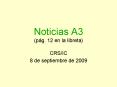 Noticias A3 (p PowerPoint PPT Presentation