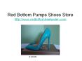 Cheap Red Bottom Shoes Pumps Store