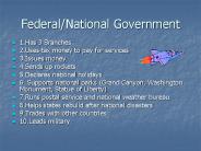Federal/National Government