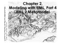 Chapter 2, Modeling with UML, Part 4 UML 2 Metamodel PowerPoint PPT Presentation