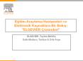 Egitim Arastirma Hastaneleri ve Elektronik Kaynaklara Bir Bakis: "ELSEVIER  PowerPoint PPT Presentation
