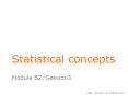 Statistical concepts PowerPoint PPT Presentation
