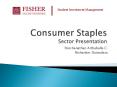 Consumer Staples Sector Presentation PowerPoint PPT Presentation