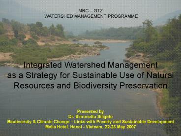 Dr. Simonetta Siligato