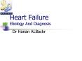 Heart Failure Etiology And Diagnosis PowerPoint PPT Presentation