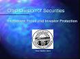Ohio Division of Securities PowerPoint PPT Presentation