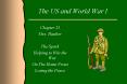 The US and World War I PowerPoint PPT Presentation