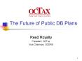 The Future of Public DB Plans PowerPoint PPT Presentation