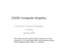 CS559: Computer Graphics PowerPoint PPT Presentation