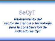 Relevamiento del sector de ciencia y tecnolog