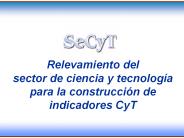 Relevamiento del sector de ciencia y tecnolog PowerPoint PPT Presentation