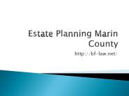 Wills Lawyer Marin County
